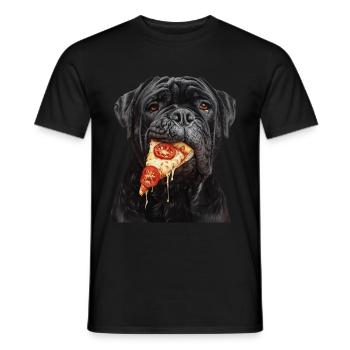 Cane Corso - Men's T-Shirt - black - Front - AI Model Male 178 light (178cm)