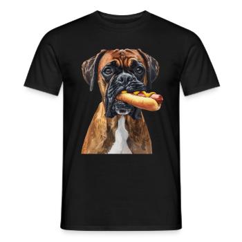 Boxeur - T-shirt homme - noir - Devant - AI Model Male 178 light (178cm)