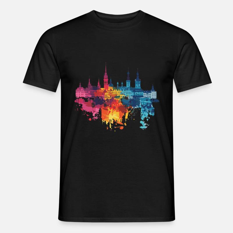 Lublin - Männer T-Shirt - Schwarz