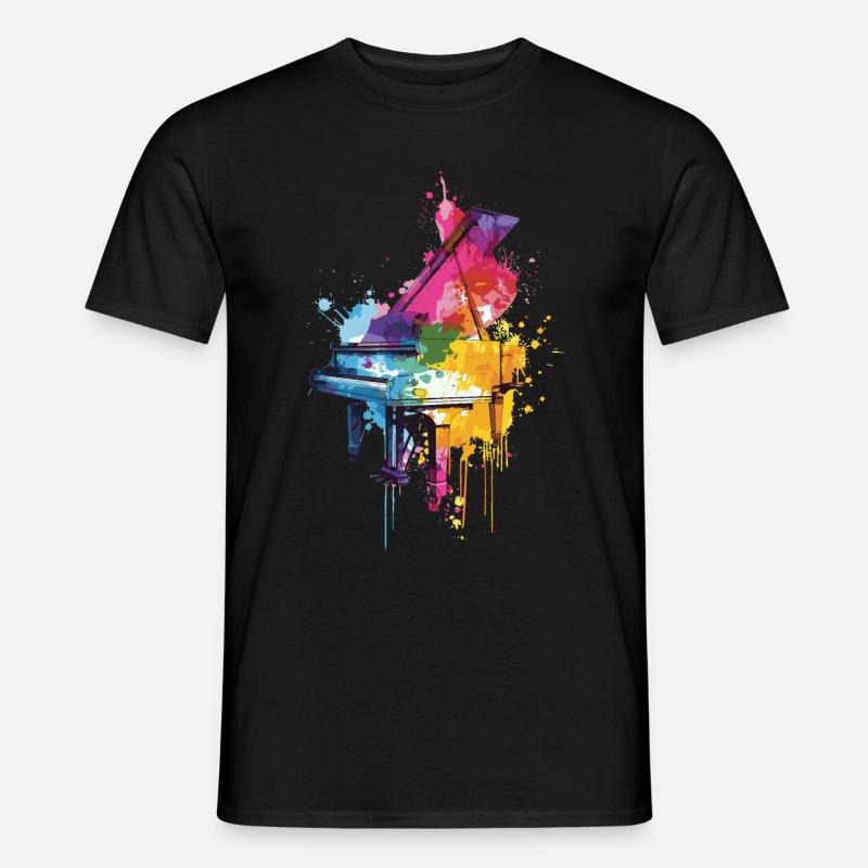 Klaver - T-shirt herr - svart