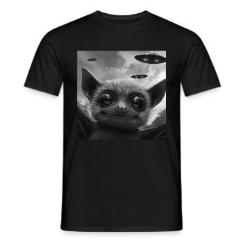 Schläger - Männer T-Shirt - Schwarz - Vorne - AI Model Male 178 light (178cm)