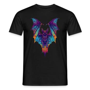Schläger - Männer T-Shirt - Schwarz - Vorne - AI Model Male 178 light (178cm)
