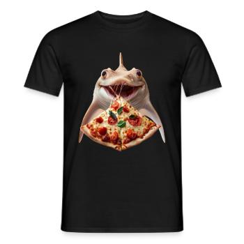 Stachelrochen - Männer T-Shirt - Schwarz - Vorne - AI Model Male 178 light (178cm)