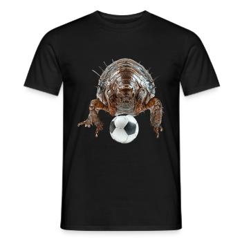 Assel - Männer T-Shirt - Schwarz - Vorne - AI Model Male 178 light (178cm)