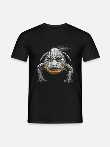 Alligator - Männer T-Shirt - Schwarz
