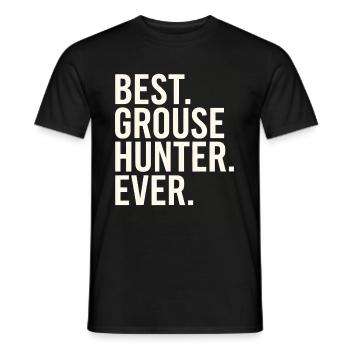 Auerhahn - Männer T-Shirt - Schwarz - Vorne - AI Model Male 178 light (178cm)