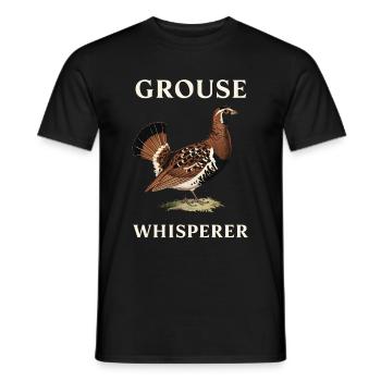 Auerhahn - Männer T-Shirt - Schwarz - Vorne - AI Model Male 178 light (178cm)