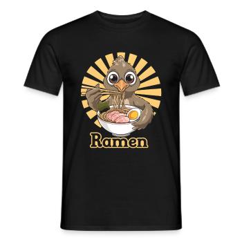 Auerhahn - Männer T-Shirt - Schwarz - Vorne - AI Model Male 178 light (178cm)