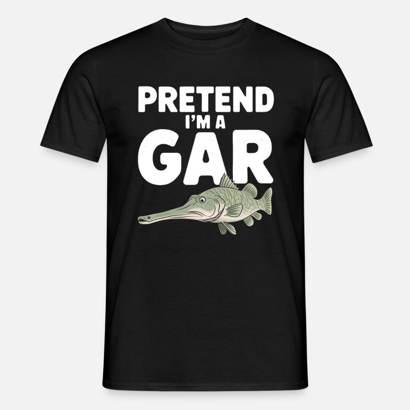 Gar - Männer T-Shirt - Schwarz