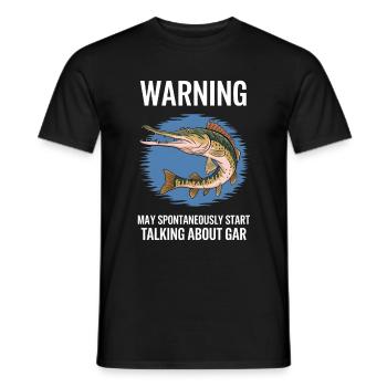Gar - Männer T-Shirt - Schwarz - Vorne - AI Model Male 178 light (178cm)