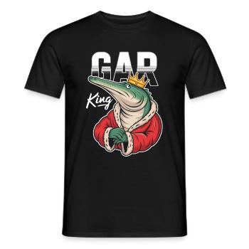 Gar - Männer T-Shirt - Schwarz - Vorne - AI Model Male 178 light (178cm)
