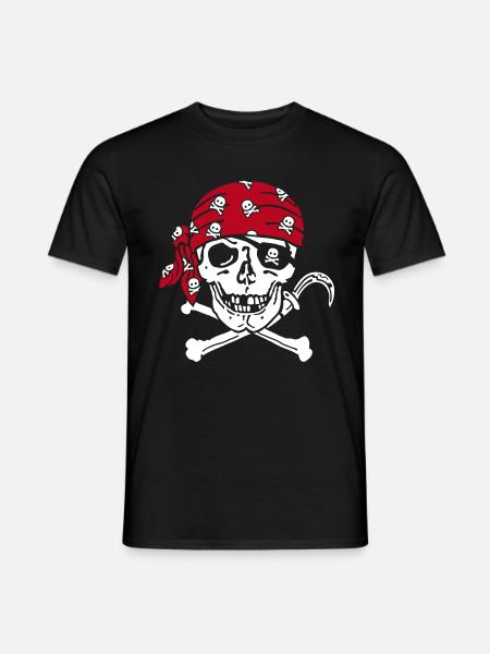 le crane - T-shirt homme - noir