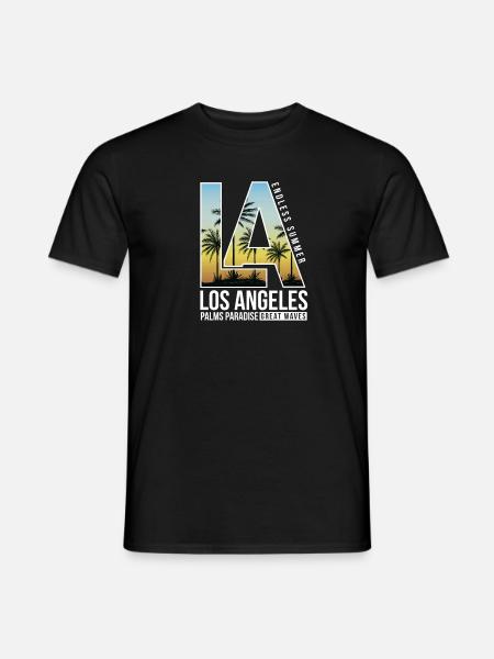 Los Angeles Palms - Men's T-Shirt - black