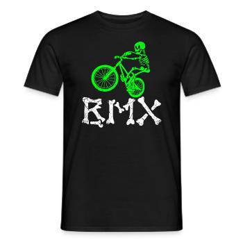 BMX - T-shirt homme - noir - Devant - AI Model Male 178 light (178cm)