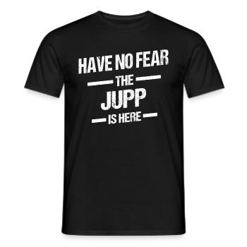 Jupp First Name Birthday - Men's T-Shirt - black - Front - AI Model Male 178 light (178cm)