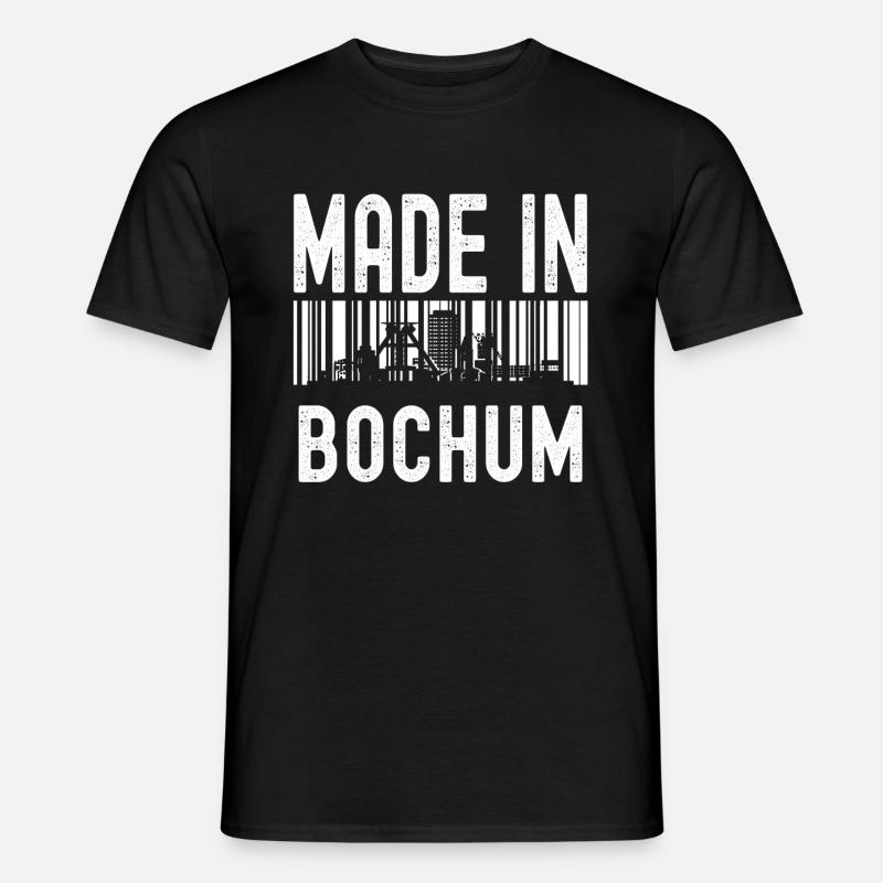 Bochum - Männer T-Shirt - Schwarz