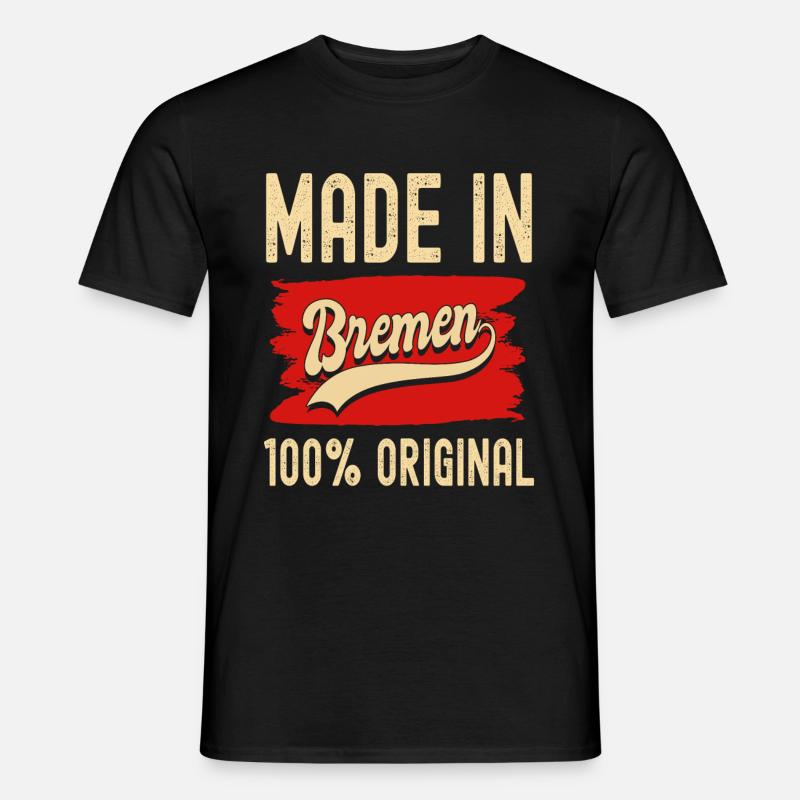 Bremen - Männer T-Shirt - Schwarz