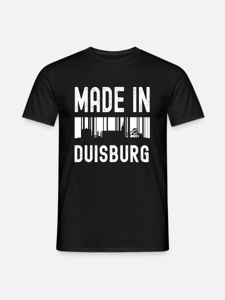 Duisburg - Männer T-Shirt - Schwarz