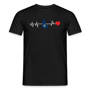 Idaho - Männer T-Shirt - Schwarz - Vorne - AI Model Male 178 light (178cm)
