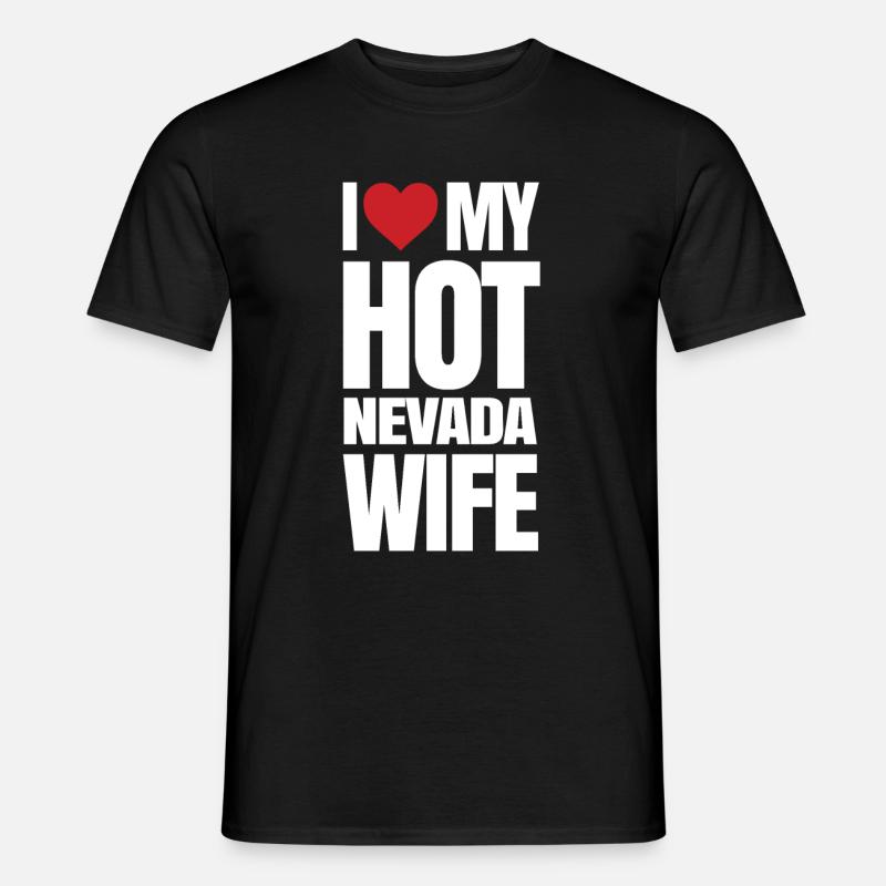 Nevada - Männer T-Shirt - Schwarz