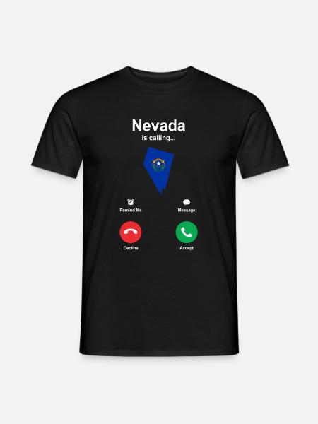 Nevada - Men's T-Shirt - black