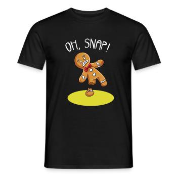 Bein Amputiert Arm Kämpfer Geschenk - Männer T-Shirt - Schwarz - Vorne - AI Model Male 178 light (178cm)