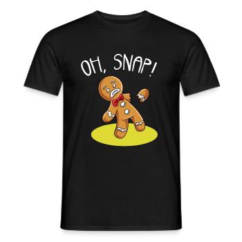 Bein Amputiert Arm Kämpfer Geschenk - Männer T-Shirt - Schwarz - Vorne - AI Model Male 178 light (178cm)