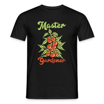 Tomate - Männer T-Shirt - Schwarz - Vorne - AI Model Male 178 light (178cm)