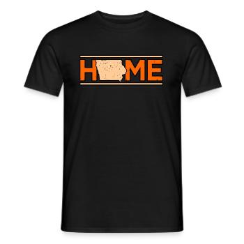 Iowa house gift - Men's T-Shirt - black - Front - AI Model Male 178 light (178cm)