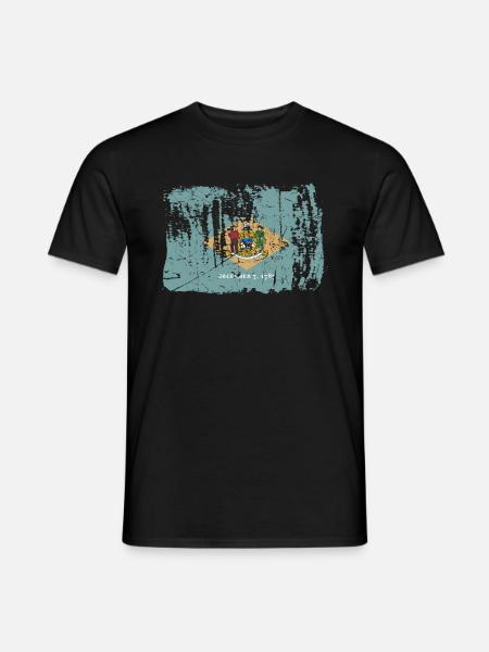 Delaware Home Pride Gift - Men's T-Shirt - black