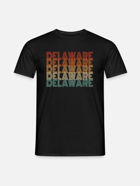 Delaware Travel Gift - Men's T-Shirt - black