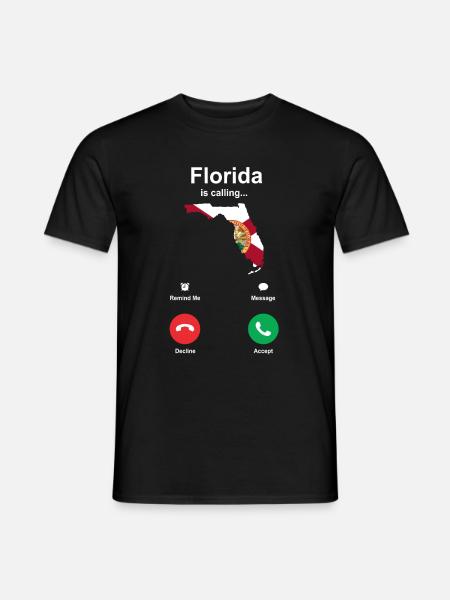 Visit Florida Gift - Men's T-Shirt - black