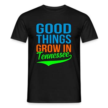 Wachsen Sie In Tennessee geschenk - Männer T-Shirt - Schwarz - Vorne - AI Model Male 178 light (178cm)