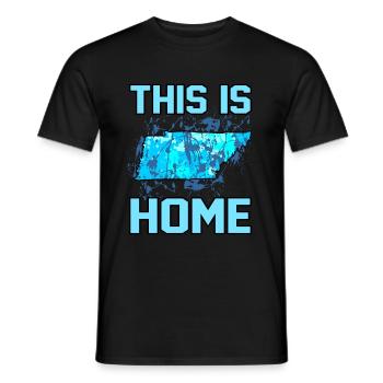 Home Tennessee geschenk - Männer T-Shirt - Schwarz - Vorne - AI Model Male 178 light (178cm)
