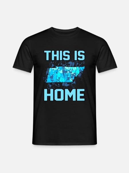 Home Tennessee gift - Men's T-Shirt - black