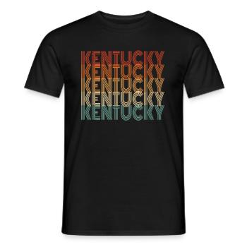 Reisendes Kentucky geschenk - Männer T-Shirt - Schwarz - Vorne - AI Model Male 178 light (178cm)