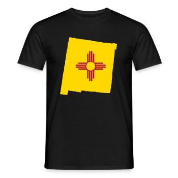 Beauté du nouveau-mexique cadeau - T-shirt homme - noir - Devant - AI Model Male 178 light (178cm)