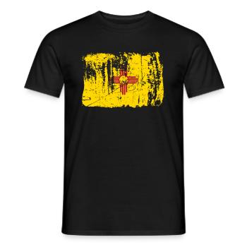 New Mexico Home Geschenk - Männer T-Shirt - Schwarz - Vorne - AI Model Male 178 light (178cm)