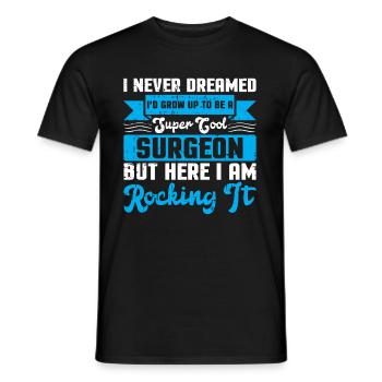 Chirurg - Männer T-Shirt - Schwarz - Vorne - AI Model Male 178 light (178cm)