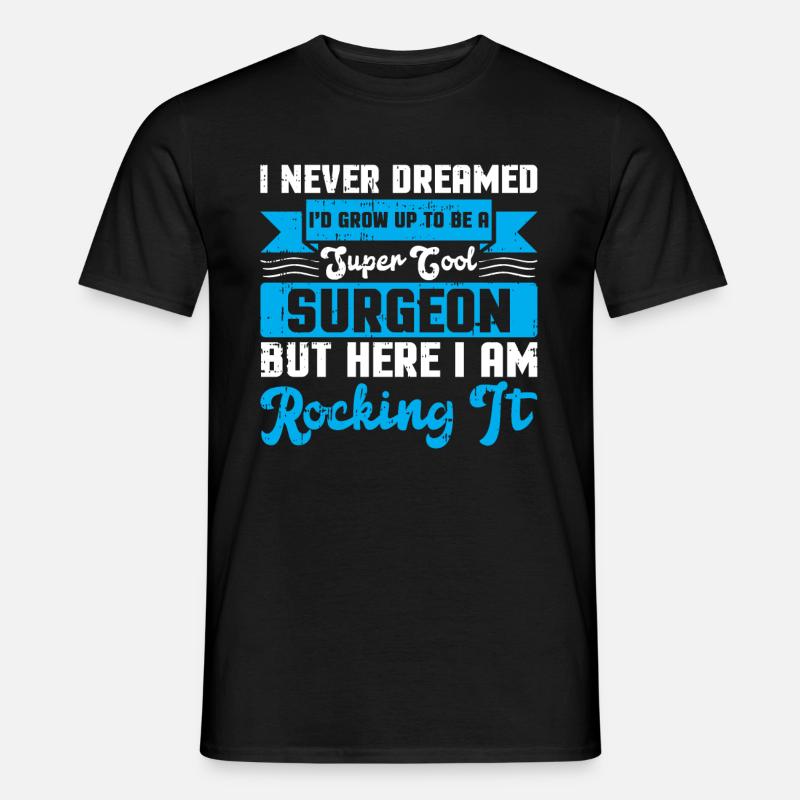 Chirurg - Männer T-Shirt - Schwarz