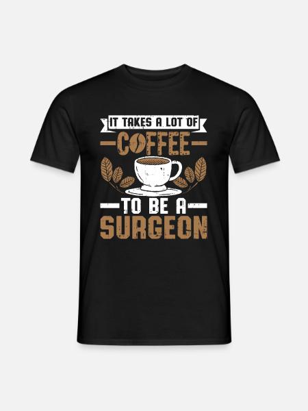 Chirurg - Männer T-Shirt - Schwarz