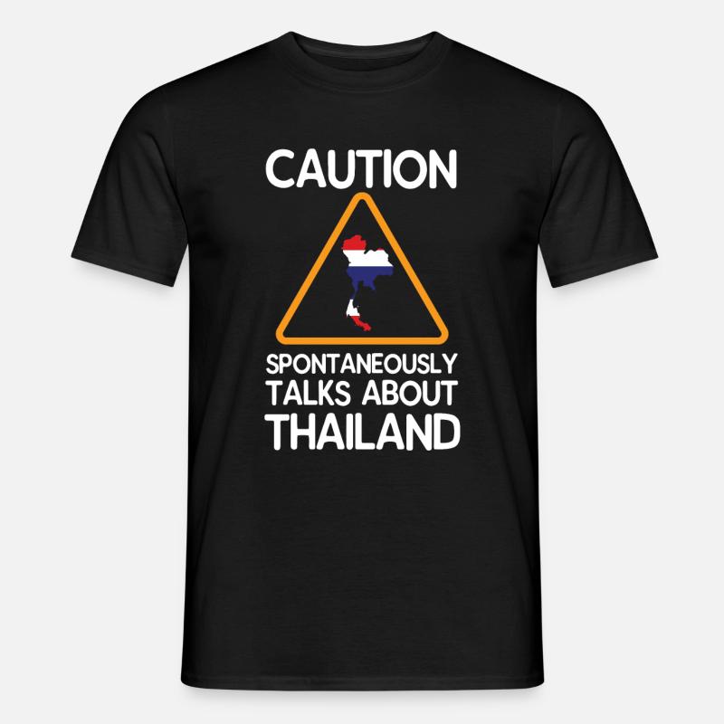 Thailand - Männer T-Shirt - Schwarz