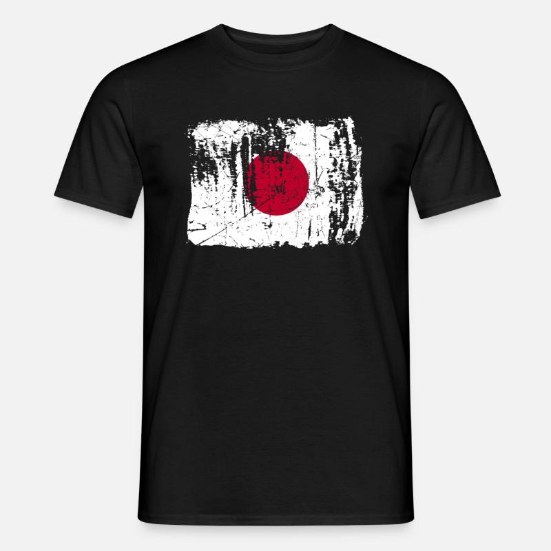 Japan-stolz-geschenk - Männer T-Shirt - Schwarz