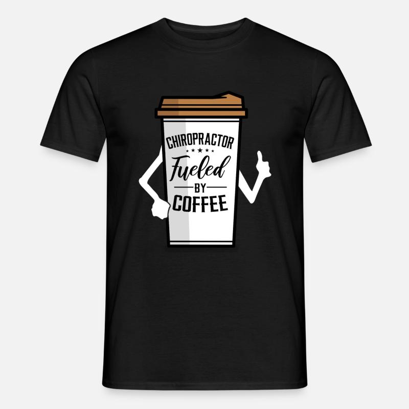 Chiropraktiker - Männer T-Shirt - Schwarz