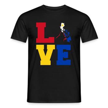Love Philippines Gift - Men's T-Shirt - black - Front - AI Model Male 178 light (178cm)
