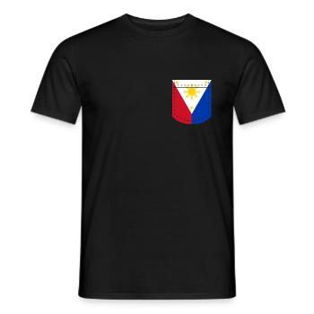 Philippinisches Taschengeschenk - Männer T-Shirt - Schwarz - Vorne - AI Model Male 178 light (178cm)