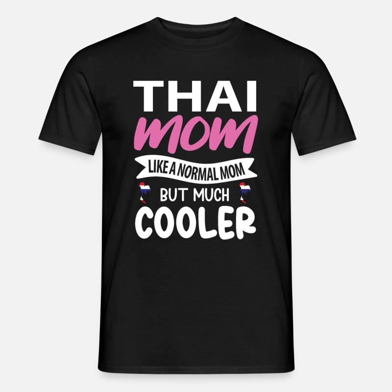 Thailändisches Mama geschenk - Männer T-Shirt - Schwarz