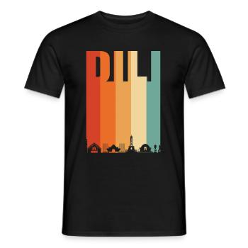 Dili - T-shirt homme - noir - Devant - AI Model Male 178 light (178cm)