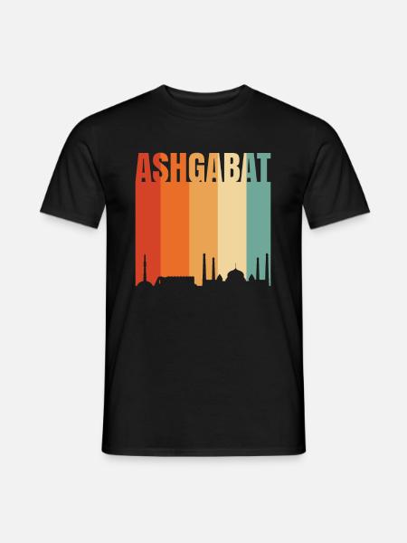 Achgabat - T-shirt homme - noir