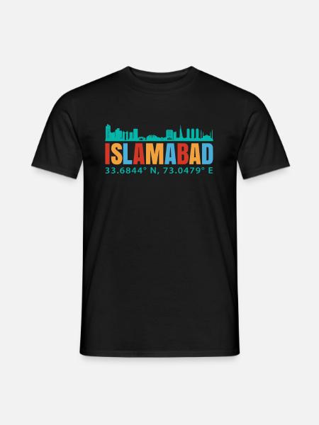 Islamabad - Men's T-Shirt - black